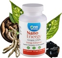 一个星球营养纳米能量500毫克(120升) Veggie Capsules(120升),纳米金森、Shilajit、Ashwagandha & EGCG、支持能源水平、非GMO、Vegan、Gluten Free