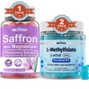 Nextdia Magnesium Glycinate + L-MethylFolate 15mg & Methyl B12 Gummies, 3 Pack