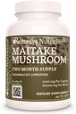 营养 Maitake 蘑菇 1,000 mg 60 Vegan Capsules 饮食补充 两个月供应