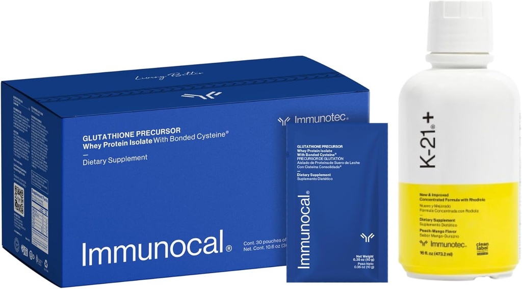 与 K- 21 的 Immunocal 包件 - Gluhathione 前体, Whey 蛋白质 异聚物 与 Herbal 适配体 与 Rhodiola Rhosea 混合