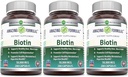 惊人营养 生物素 10,000麦氏饮食补充剂,200 Capsules (200 Capsules (Pack of 3))