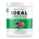 Nutra One理想绿素抗氧化剂和营养素-Rich超级食品绿素粉补充剂Berry-30