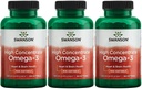 Swanson 高度集中 Omega-3 鱼油 -- -- 基本脂肪酸 -- -- (120软胶,每件680毫克)