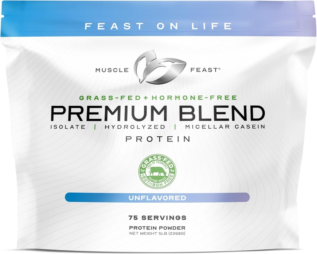Muscle Feast Blend 蛋白质 5.0 Lbs (未溶液)