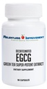 EGCG 绿色茶叶提取 90 Capsules 670mg Per Capsule 提取 标准化到高概率 98%+ Polyphenols 60% EgCG 极低咖啡因在消化系统上的基因