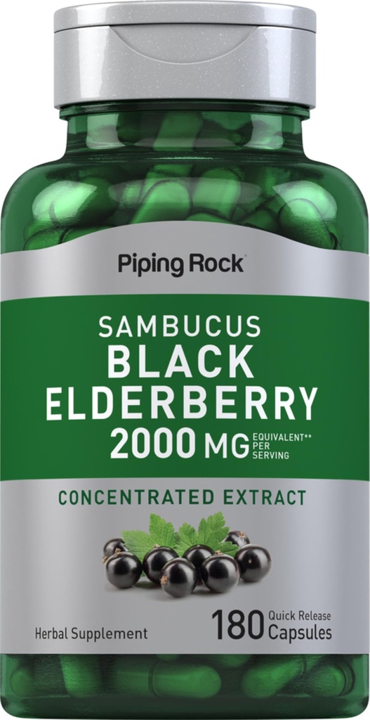 (原始内容存档于2018-09-21) (英语). Piping Rock Elderberry Capsules |2000 mg |180 Pills | Sambucus Herbal Excert Supplement |  Concentrate  Concentrate  Concentrate  Concentrate  Concentrate  Concentrate  Concentrate  Concentrate | | | | | | | | | | | | | | | | | | | | | | | | | | | | | | | | | | | | | | | | | | | | | | | | | | | | | | | |  Free | |  Free  Free | | | | | | | | | | | | | | | | |  mg  mg  mg  mg  mg  mg  mg  mg  mg  mg  mg