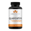 鲁马营养素 Quercetin 500mg - 含有溴化物的Quercetin 补充剂 - 抗氧化剂 - 免疫支持 - Vegan & Gluten-free - 60 Capsules