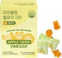 Apple Cider Vinegar Gummys,每日支持文摘,Hygienic 个人包装,趣味动物-形状软 & Chewy Gummys, 60 pcs