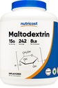 Nutricost Maltodextrin Powder 8LBS - Gluten 自由, GMO 自由