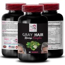 灰发增生 - Gray Hair ReVERSE - 头发振兴,强烈发色,自然发光,动态色,更新发色,发光,新鲜生动,色彩复活 1Bot 60Caps