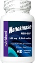 Nattokinase 2000 单元 60 Caps. Cardio血管超級食品 日本 - 用日本NSK-SD Nattokinase在美国制造. 原创和最受研究的Nattokinase Brand. (1瓶60盖)