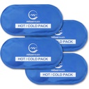 可重复使用的Hot and Cold Gel Ice Packs用于伤害 QQ冷压缩,冰包装,Gel冰包装,冷包装用于伤害 10.5 x 5英寸(4英寸)