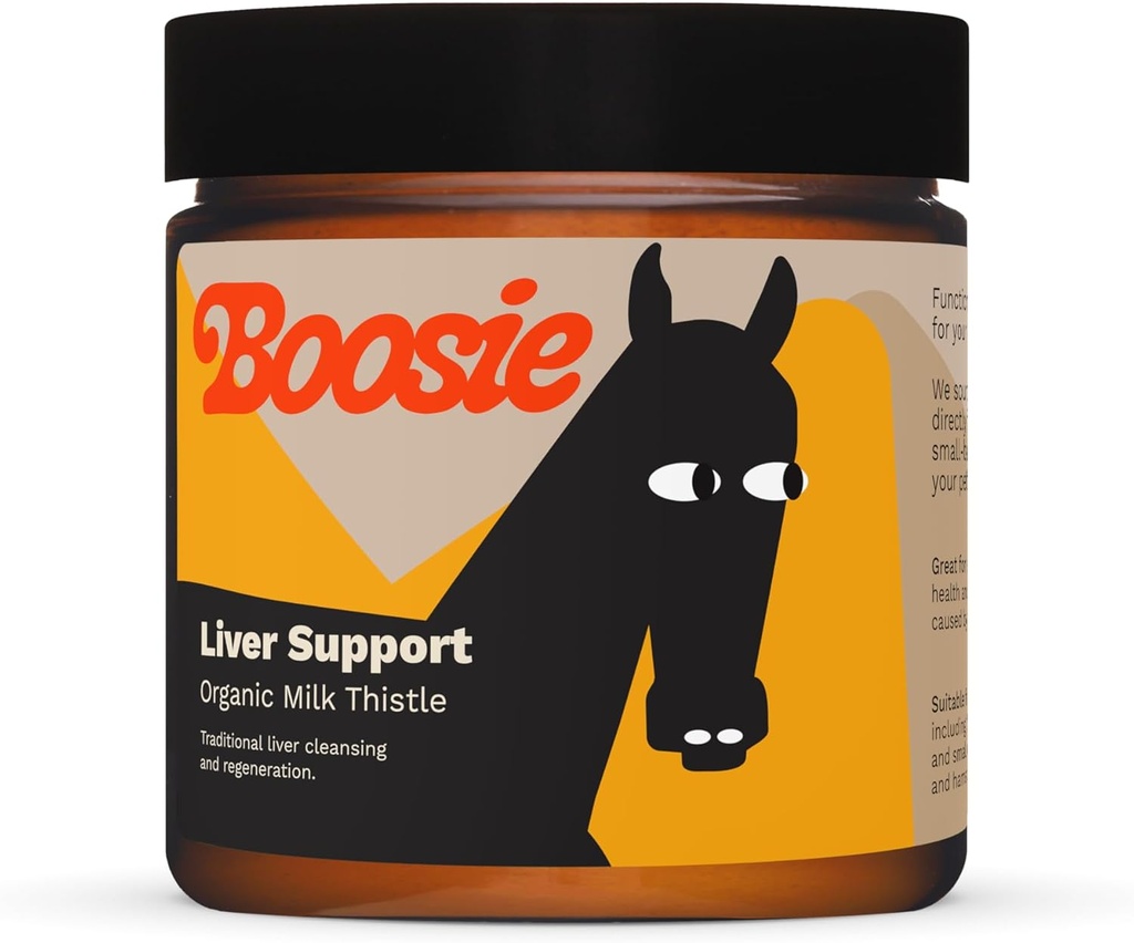 Boosie有机牛奶 牛和猫-支持肝功能与免疫系统 - 抗氧化剂 - 富于西利马林 - 100%天然无添加剂或防腐剂 - 宠物营养