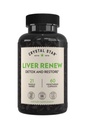 Crystal Star Liver Revent, 60 Capsules, 草药 Liver Cleanse 补充, 支持正常的 Liver 函数并促进毒素释放 - 牛奶酸盐, 非 GMO