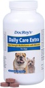 罗伊医生的"每日护理外援"(Doc Roy's Daily Care Extra),"狗的高级多维明"(Advanced multivitamin for Dogs),"支持能量,免疫,肌肉,骨骼和脑健康"(Presidents A C D3 E B Complex),"铁锌镁碘"(Iron Zinc Magnesium Iodine),美国制造的180厘米