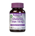 蓝本网 营养 Chelated Iron 18 mg - 非便秘 铁 - 无豆,无胶,非GMO,科舍认证,无乳品,Vegan - 90 蔬菜卡普尔,90 服务