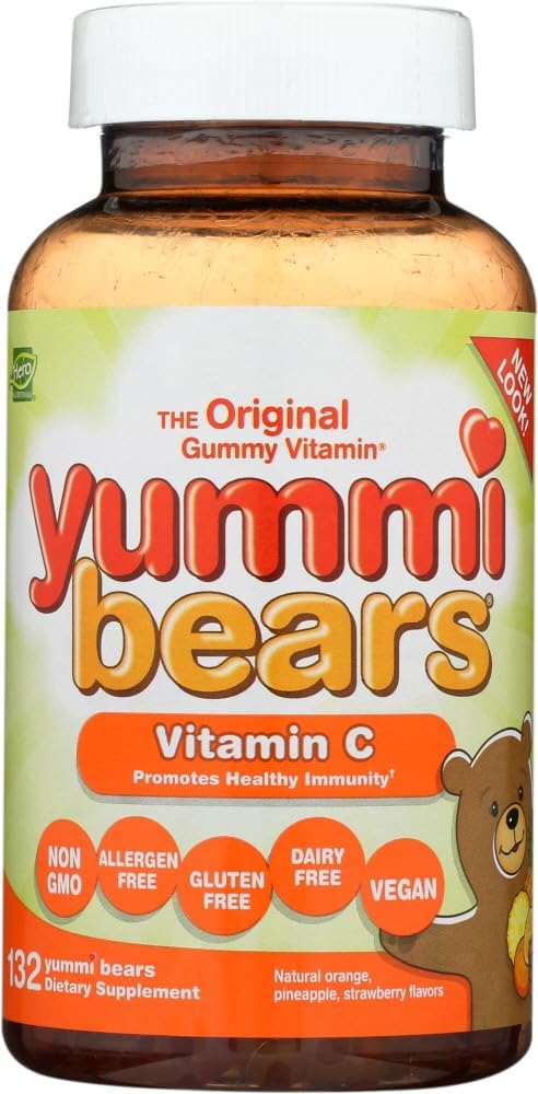 Yummi Bears Vitamin C Chewable Gummy Vitamin Supplor for Kids, 132 Counter (Pack of 1) 互联网档案馆的存檔,存档日期2014-03-02., p.