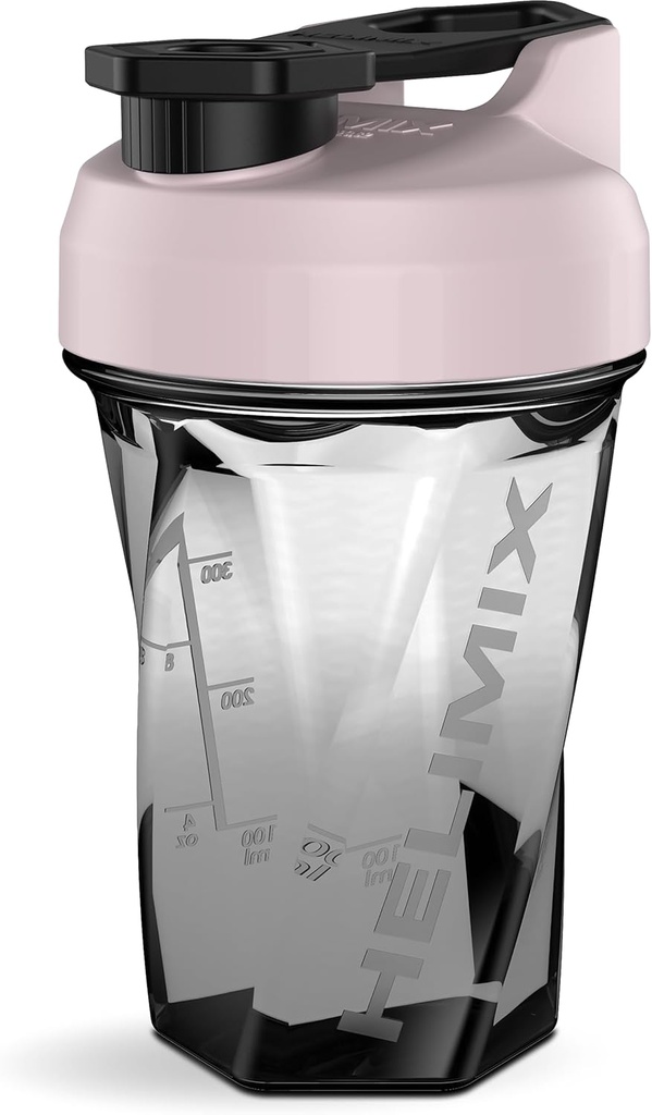 HELIMIX 1.5 Vortex Blender 摇摆瓶握住20oz |无摇摆球或Whisk |美国制造 |便携式预工作 Whei 蛋白质饮料摇摆杯 |混合鸡尾酒摇摆 |顶安全