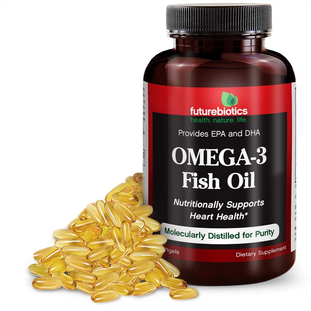 Omega-3 鱼油、100个植物软胶