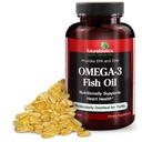 Omega-3 鱼油、100个植物软胶