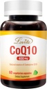 Lovita CoQ10 400mg 补充品 | Easliy Absorbed Coenzyme Q10 粉末 | Antioxidant Co Q10 zy Enzyme 支持心脏健康 | Vegan | 60 Capsules