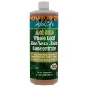 Aloe Life - 全叶 Aloe Vera Juice, 认证有机,无胶(Aloe Gold, 32 oz)
