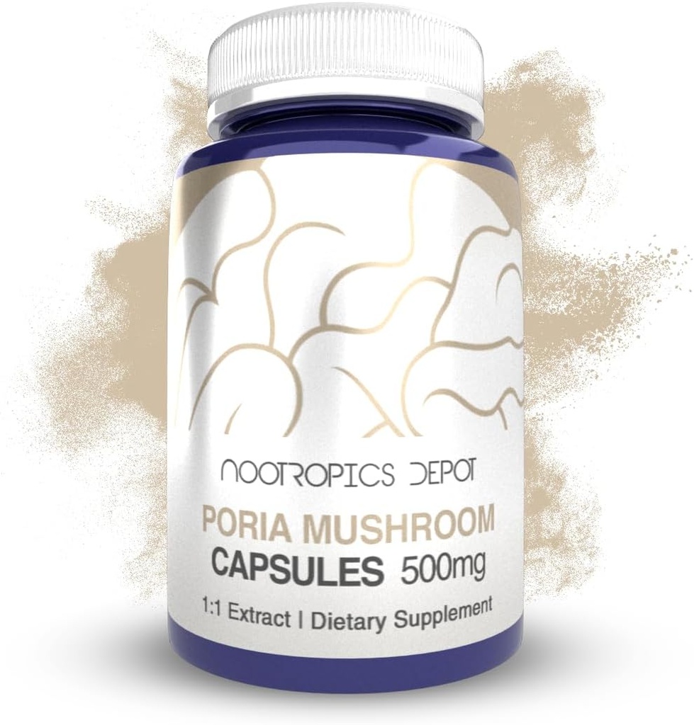 (原始内容存档于2018-09-29) (英语). Dotropot Poria Mushroom Capsules | 500mg | 60 Count | Wolphoria extensa.