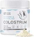 Colostrum 补充人类的粉末 - 有机Bovine Colostrum 补充古特健康,和免疫支持 - 不受欢迎(73人服务)