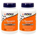 L-Tyrosine 500 mg 120 Capsules (2包)