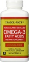 贸易商Joe的分子蒸馏Omega-3脂肪酸补充剂