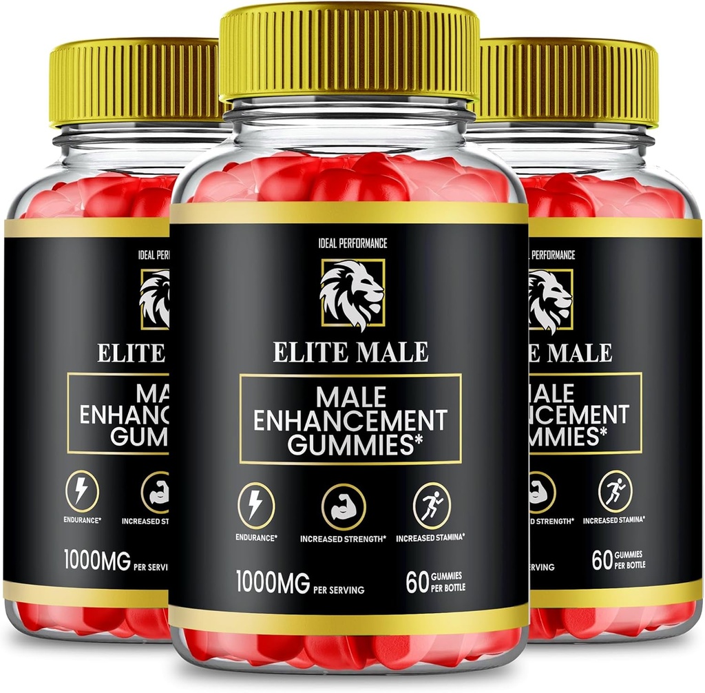 EliteMale Gummys, EliteMale Gummy, EliteMale All Natural Gummys, EliteMale - 最大力量, EliteMale 性能, EliteMale 官方Gummys, EliteMale 高级Gummy Reviews (3 Pack)