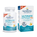 北欧自然界终极奥米加-D3,柠檬火焰-90 软宝石-1280 mg Omega-3 + 1000 IU 维生素D3 - EPA & DHA - 促进大脑,心脏,和免疫健康 - 45 服务