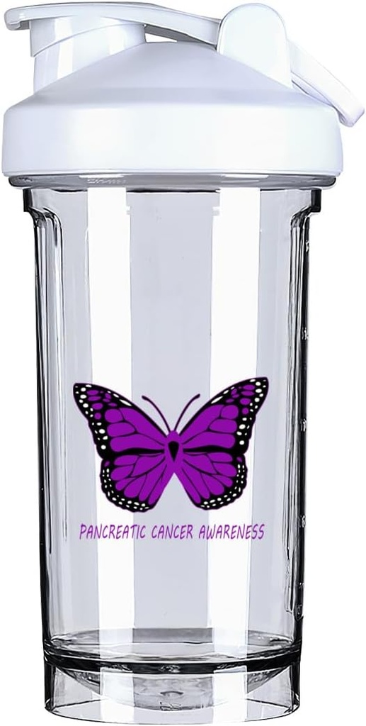 18 Ounce Shaker 瓶装饮料 混合剂 防渗漏 前置蛋白质 摇控食品 摇控瓶装500ML/18 Oz White&1&1
