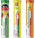 T&D 德国免疫靴包 60 服务 - Vegan, 零糖 - 饮料 Effervescent 片 - 维生素 C, 锌, 多维他命药 - 德国制造