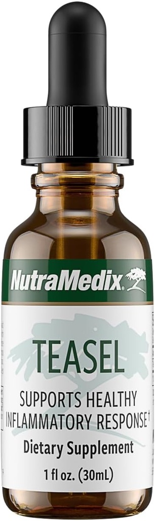 NutraMedix 茶叶提取器 - Fuller的茶叶根(Dipsacus fullonum) 抗氧化剂支持井滴 - Vegan 抗氧化剂补充剂 (1oz / 30ml)