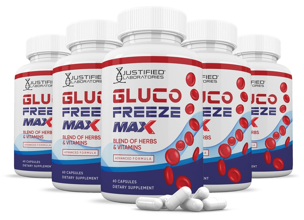 (5包) Glucofreeze Max 高级公式 1295MG 300盖
