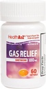 HealthA2Z® Gas Relief Simethicone 180mg| 胃部不适和气体的救世主 |反平坦 | liev  Re 气体快 (60 Counter of 1)