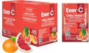 Ener-C Tangerine & Grapele果多维他命饮料混合物,1000mg Vitamin C, Non-GMO, Vegan, Real 果汁粉,自然豁免支持,电解质,Gluten Free, 1-Pack of 30