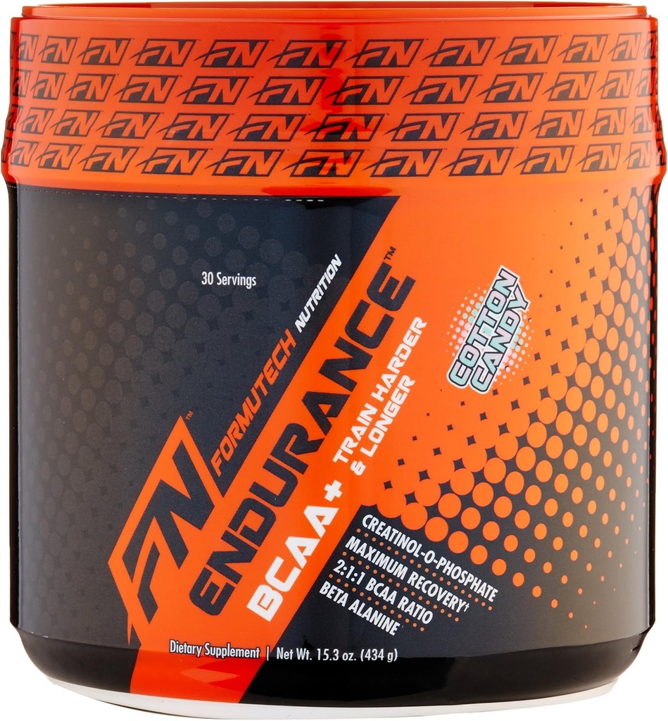 耐力BCAA Plus,与Beta Alanine,棉花糖,434 Gram一起为训练硬度和耐久度设计的内部工作