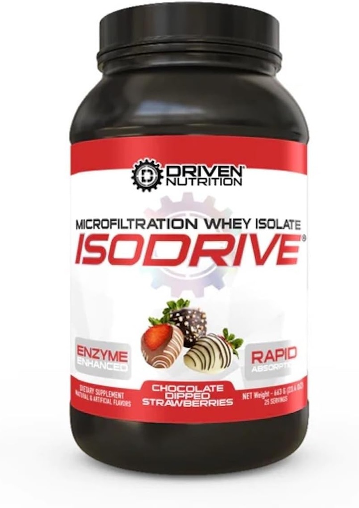 驱动营养 ISODRIVE 高精度 WHEY Isolate(2英镑,巧克力浸草莓)