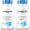 (2 Pack) VirtualFlow Capsules, VirtualFlow 高级前列腺支持公式, 官方自然公式以恢复控制, 最大强度药丸以支持健康, 生命流审查 (120 Capsules)