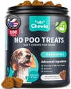 无 Poo Chewables for Dogs - 配有酶的消化健康配方 - Coprophagia Deterrent - 警犬工具 Eating Deterrent - 消化性,牙科,Gut & Immune 健康 - 无食用