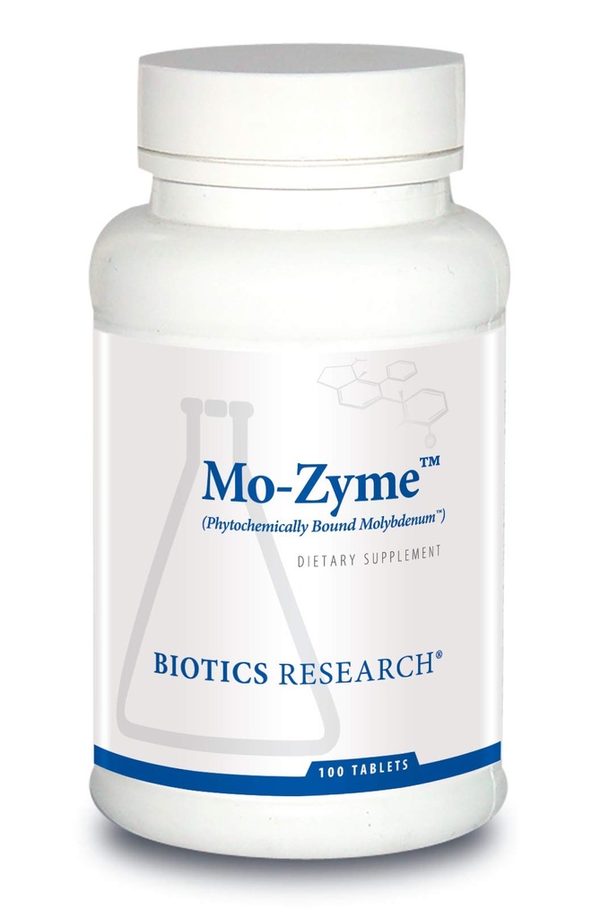生物研究 Mo-Zyme Molybdenum 50微克,肝脏支持,解毒,基本跟踪元素,健康代谢,抗氧化剂支持100片