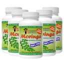 Sunshine Naturals Moringa Dietary Supplement. Immune System Aid, Energy Booster, Antioxidant Support, and Nutrient-Rich Superfood. Promotes Digestion and Heart Health. 120 Capsules. Pack of 5