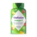 维生素Omega-3 Gummy Vitamins, Berry Lemonade Flavored, 心脏健康维生素(1) 与Omega 3 EPA/DHA和维生素A, C, D和E, 美国第一维生素品牌, 60日供应, 120计数