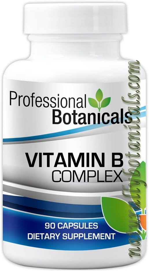 专业植物学 维生素B 复合体 - 90 植物学 Capsules