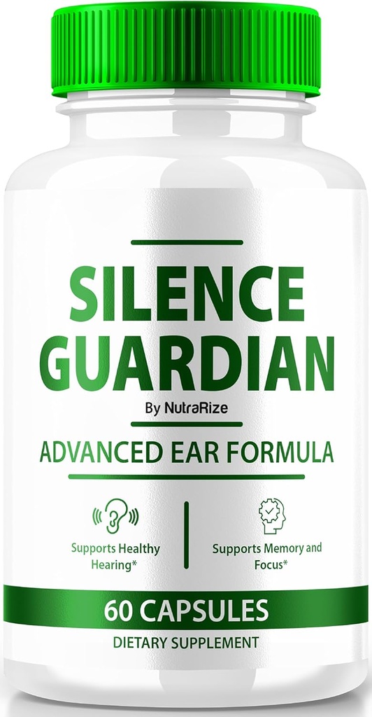 Silence Guardian - Advanced Ear公式,360听力支持的官方公式,所有维持听力健康的自然成份,SilenceGuardian Review(60 Capsules).
