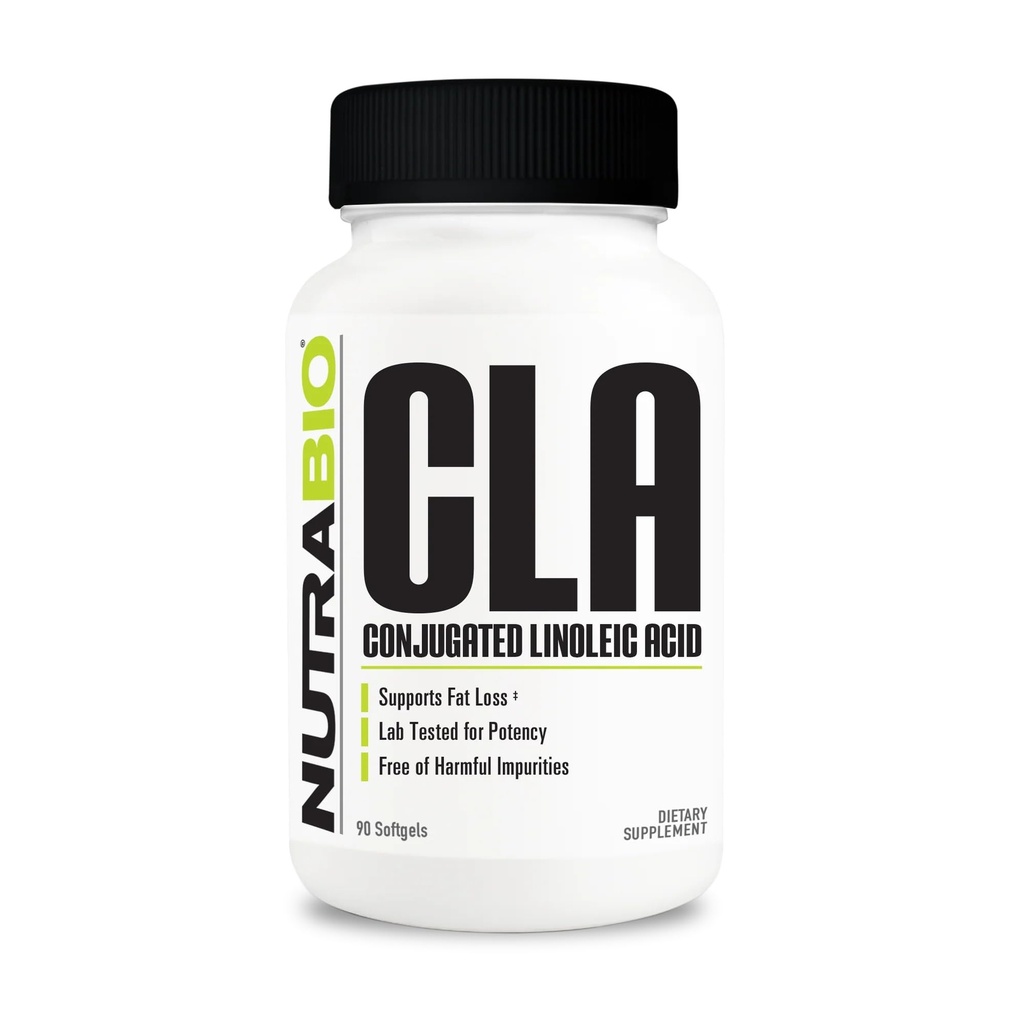 NutraBio CLA 共聚氨酸,800毫克-90软胶