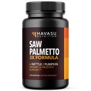 Saw Palmetto 补充 Stinging Nettle 和 南瓜种子提取器 - 高级 3X 公式 - DHT 屏障 尿道健康和对男性健康的前列腺支持 - Vegan, Non-GMO Capsules - 2个月供应