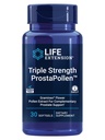 生命延伸三重力 ProstaPollenTM、前列腺健康、前列腺功能、花波伦提取、Gluten Free、30软胶